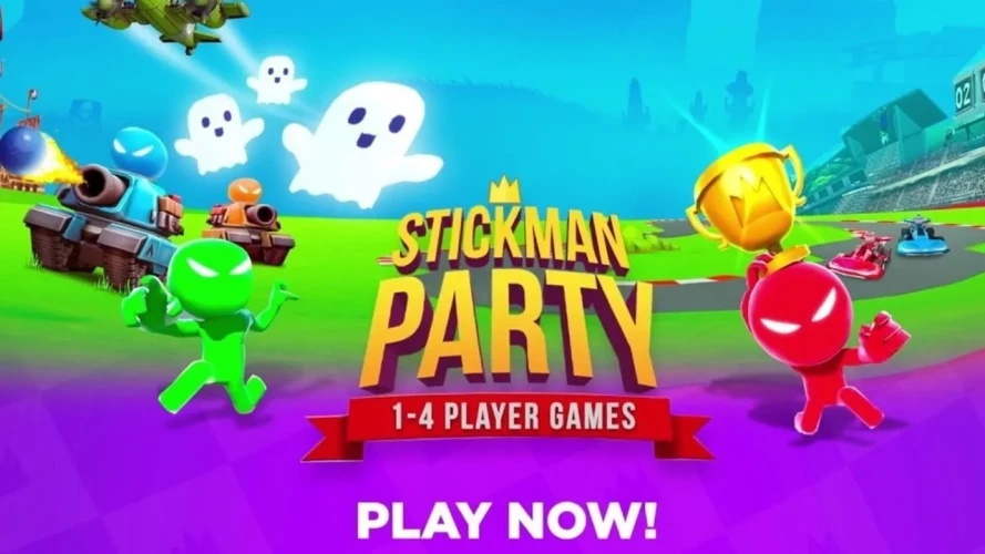 Tải trò chơi Stickman Party Mod APK 4 người chơi miễn phí cho Android
