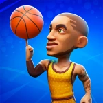 Logo tải  Mini Basketball MOD ( Kẻ thù im lặng, thắng dễ) download app game android