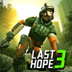 Logo tải  Last Hope 3 MOD APK (Menu, Vô hạn tiền/đạn/Max level) download app game android