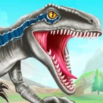 Logo tải  Dino Battle MOD ( Vô hạn tiền  ) download app game android