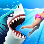 Tải game Hungry Shark World APK + MOD (Vô Hạn Tiền) download 
