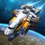 Logo tải  Starship Battle MOD APK (Không giới hạn Kim cương/Khoáng sản/Không khí) download app game android
