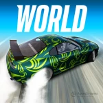 Logo tải  Drift Max World Mod Apk (Vô Hạn Tiền) download app game android