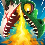 Logo tải  Hungry Dragon Mod Apk (Vô Hạn Tiền) download app game android