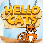 Logo tải  Hello Cats Mod Apk (Vô Hạn Đá Quý) download app game android